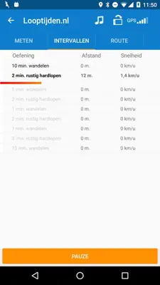 Looptijden.nl android App screenshot 1